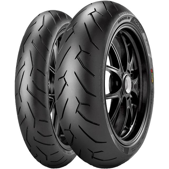 120/70ZR17 Pirelli DIABLO ROSSO II 58W TL SPORT TOURING Front