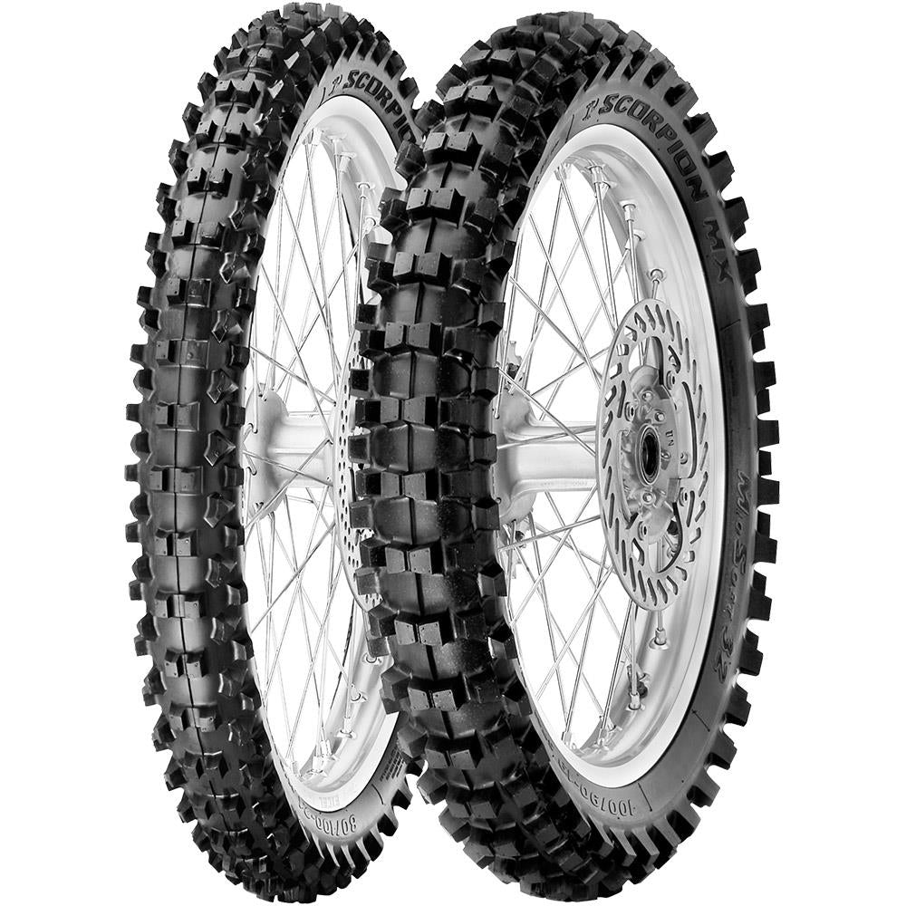 80/100-21 Pirelli SCORPION MX32 MID SOFT 51M TT CROSS MID SOFT Front