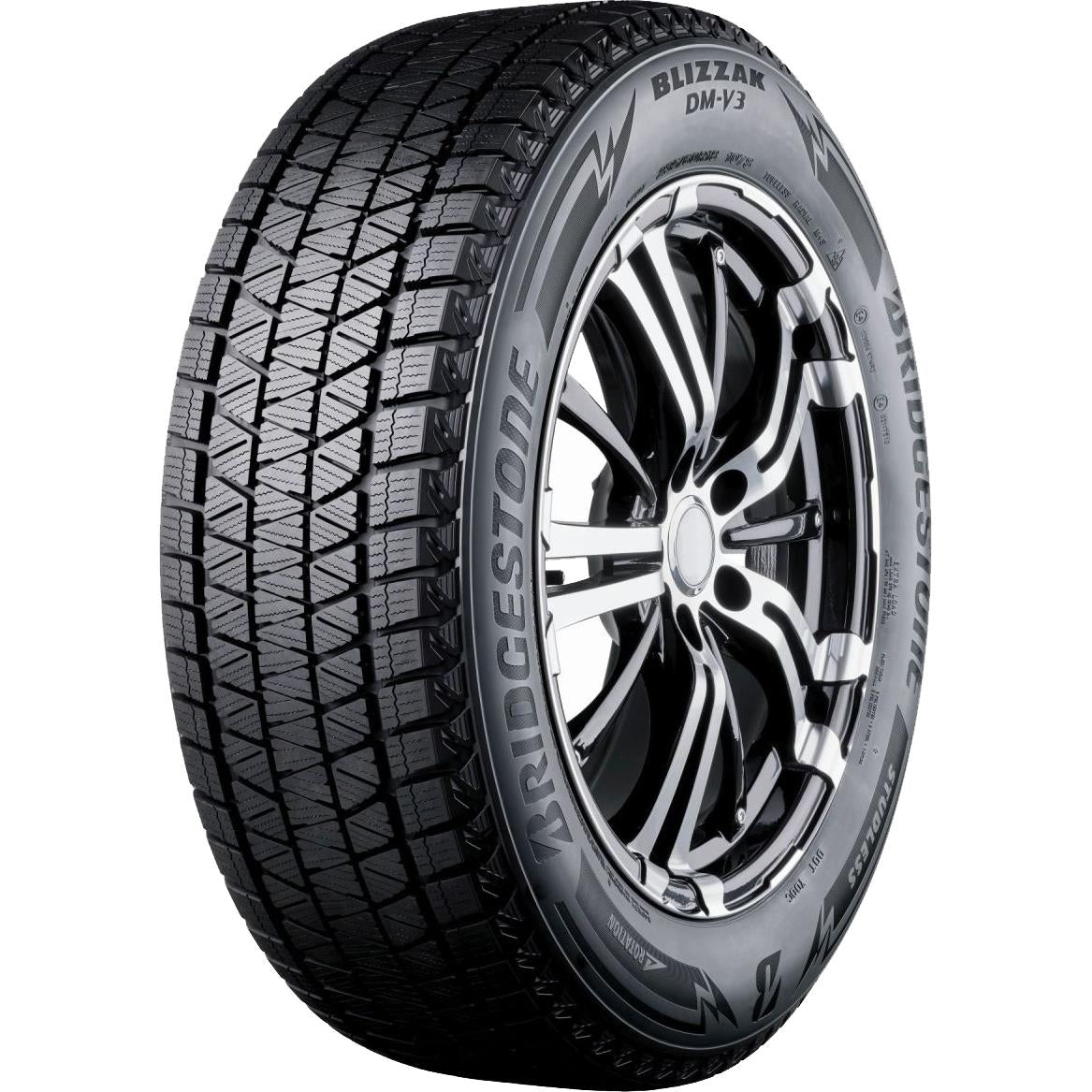 225/55R18 BRIDGESTONE BLIZZAK DM-V3 98T DOT22 Friction EEB72 3PMSF M+S