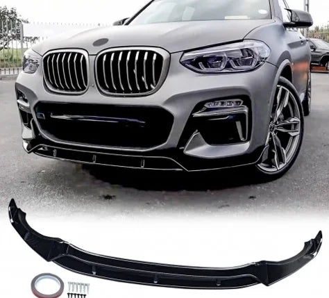 Priekinio bamperio apdaila BMW X3 G01 M sport juoda blizgi
